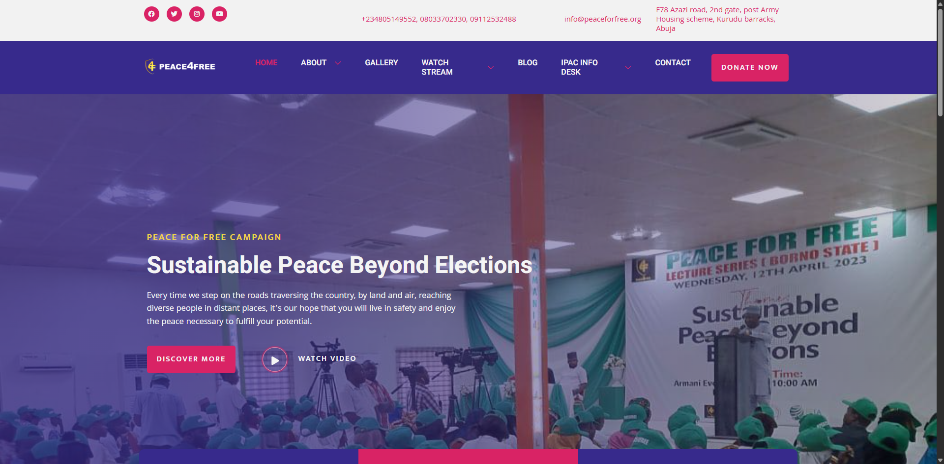 NGO Web Design