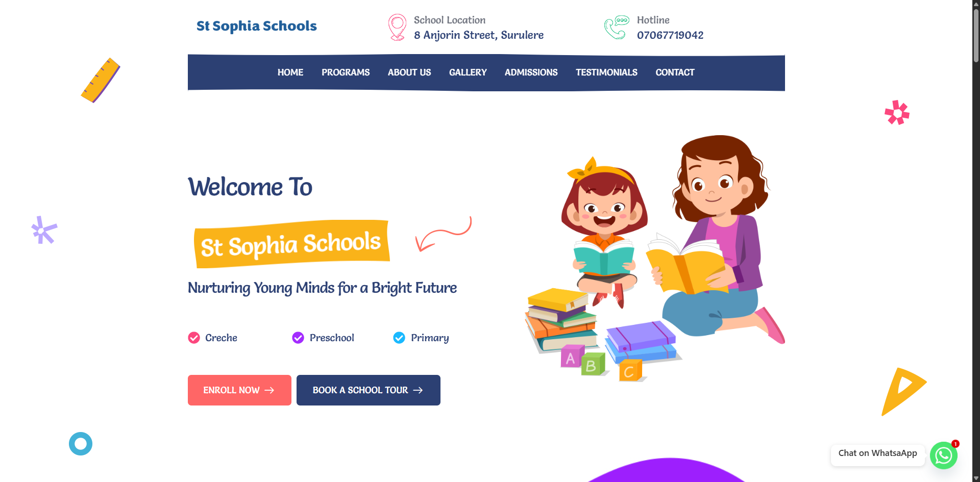 School Web Design
